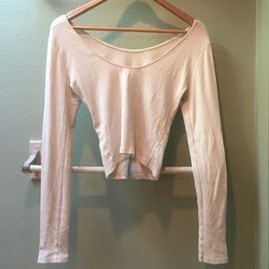 Brandy Melville White Long Sleeve